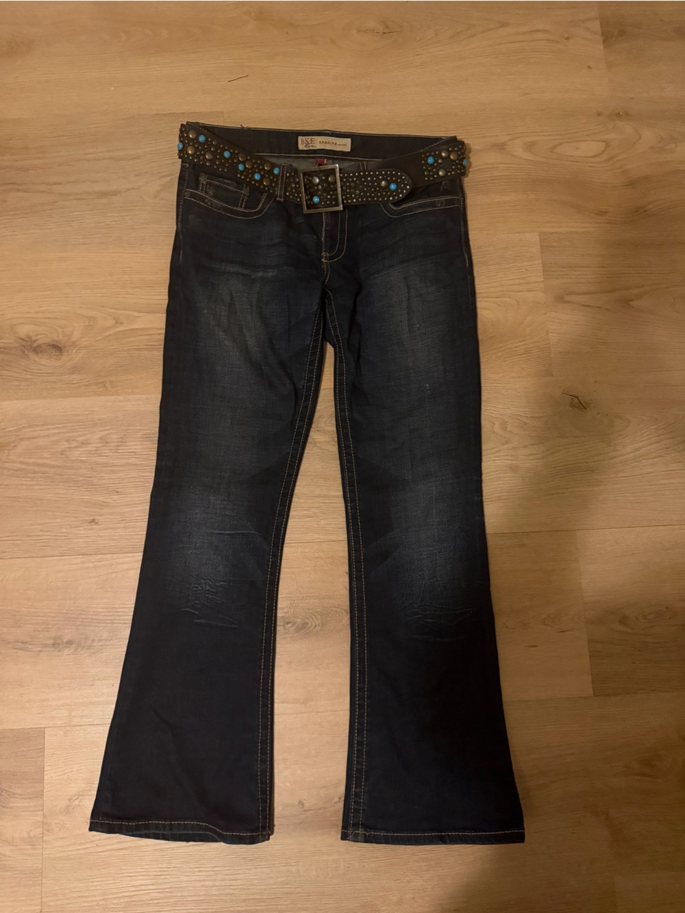 BKE Dark Indigo Bootcut Jeans